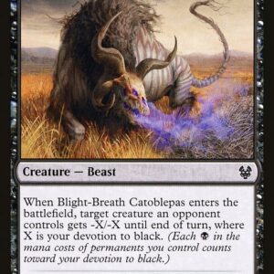 Theros Beyond Death - 86 - Blight-Breath Catoblepas - Common - B - Non-foil