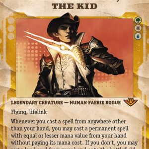 Outlaws of Thunder Junction - 294 - Kellan, the Kid - Mythic - Multi - Non-foil