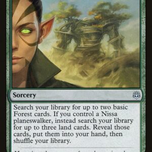 War of the Spark - 170 - Nissa's Triumph - Uncommon - G - Non-foil (Front)