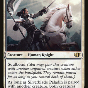 Commander 2014 - 88 - Silverblade Paladin - Rare - W - Non-foil (Front)