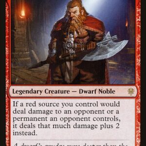 Throne of Eldraine - 147 - Torbran, Thane of Red Fell - Rare - R - Non-foil