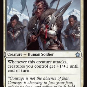 Foundations - 8 - Dauntless Veteran - Uncommon - W - Non-foil