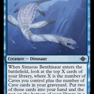 The Lost Caverns of Ixalan - 76 - Sinuous Benthisaur - Uncommon - U - Non-foil (Front)