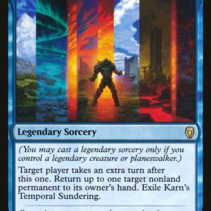 Dominaria - 55 - Karn's Temporal Sundering - Rare - U - Foil