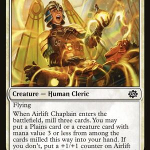 The Brothers' War - 2 - Airlift Chaplain - Common - W - Non-foil