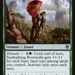 Dominaria United - 181 - Sunbathing Rootwalla - Common - G - Non-foil