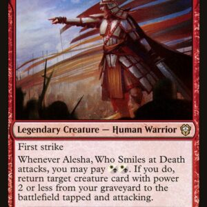 Dominaria United Commander - 118 - Alesha, Who Smiles at Death - Rare - R - Non-foil