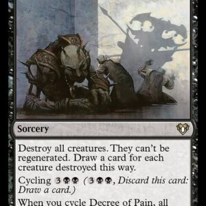 Commander Masters - 148 - Decree of Pain - Rare - B - Non-foil