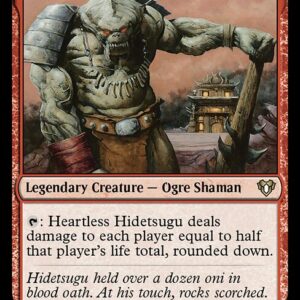 Commander Masters - 231 - Heartless Hidetsugu - Rare - R - Non-foil