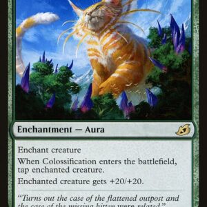 Ikoria: Lair of Behemoths - 148 - Colossification - Rare - G - Foil (Front)