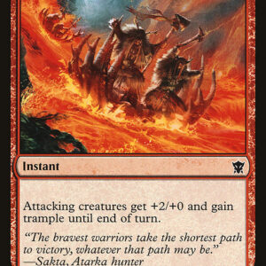 Dragons of Tarkir - 166 - Volcanic Rush - Common - R - Non-foil
