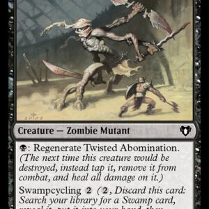 Commander Masters - 194 - Twisted Abomination - Common - B - Non-foil