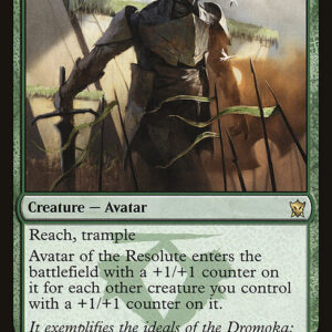 Dragons of Tarkir - 175 - Avatar of the Resolute - Rare - G - Non-foil