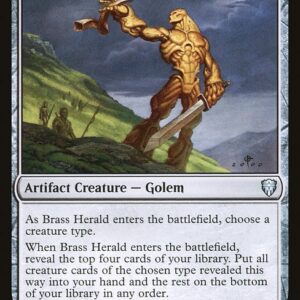 Commander Legends - 301 - Brass Herald - Uncommon - C - Non-foil