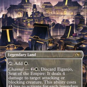 Kamigawa: Neon Dynasty - 413 - Eiganjo, Seat of the Empire - Rare - C - Foil