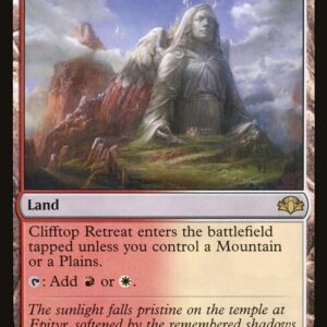 Dominaria Remastered - 241 - Clifftop Retreat - Rare - C - Foil