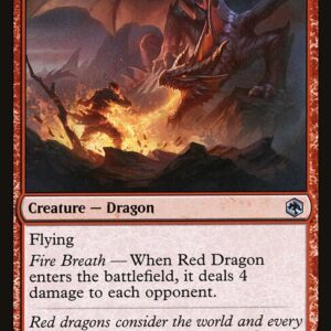 Adventures in the Forgotten Realms - 160 - Red Dragon - Uncommon - R - Non-foil