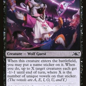 Unfinity - 95 - Wolf in _____ Clothing - Common - B - Foil