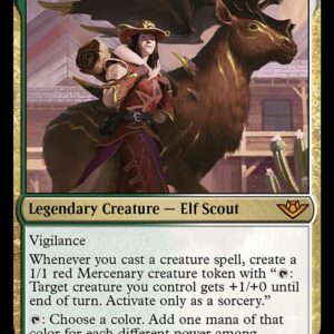 Outlaws of Thunder Junction - 231 - Selvala, Eager Trailblazer - Mythic - WG - Non-foil