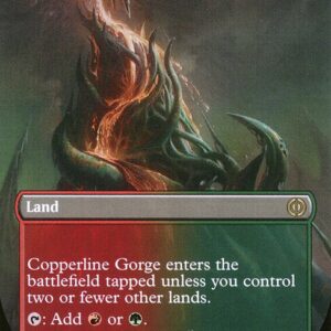 Phyrexia: All Will Be One - 371 - Copperline Gorge - Rare - C - Non-foil