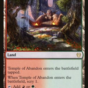 Theros Beyond Death - 244 - Temple of Abandon - Rare - C - Non-foil