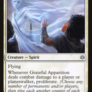 War of the Spark - 17 - Grateful Apparition - Uncommon - W - Non-foil (Front)