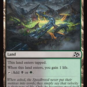 Aetherdrift - 256 - Jungle Hollow - Common - C - Foil