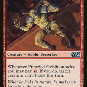 Magic 2015 - 142 - Frenzied Goblin - Uncommon - R - Non-foil