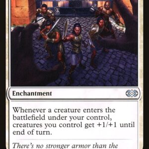 Double Masters - 37 - Valor in Akros - Uncommon - W - Non-foil