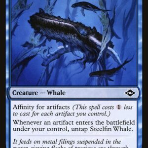 Modern Horizons 2 - 65 - Steelfin Whale - Common - U - Non-foil