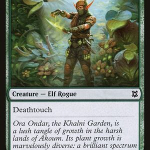 Zendikar Rising - 208 - Tajuru Blightblade - Common - G - Non-foil