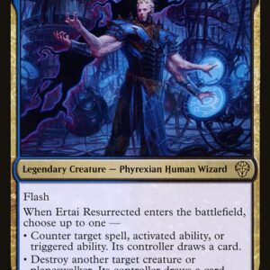 Dominaria United - 199 - Ertai Resurrected - Rare - UB - Foil