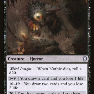 Commander Legends: Battle for Baldur's Gate - 138 - Nothic - Uncommon - B - Non-foil