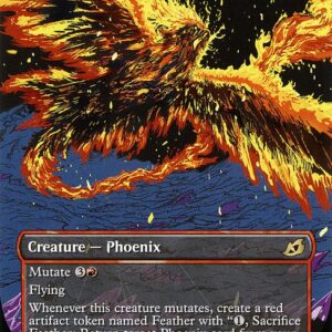 Ikoria: Lair of Behemoths - 292 - Everquill Phoenix - Rare - R - Foil (Front)