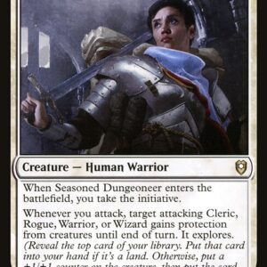 Commander Legends: Battle for Baldur's Gate - 660 - Seasoned Dungeoneer - Rare - W - Non-foil