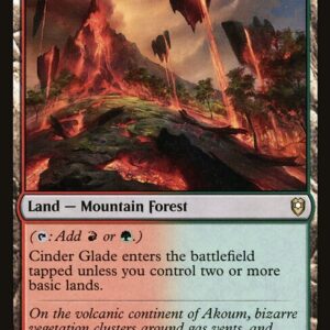 Commander Legends: Battle for Baldur's Gate - 887 - Cinder Glade - Rare - C - Non-foil