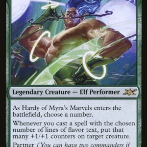 Unfinity - 141 - Hardy of Myra's Marvels - Rare - G - Foil