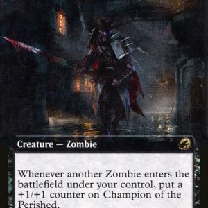Innistrad: Midnight Hunt - 385 - Champion of the Perished - Rare - B - Foil