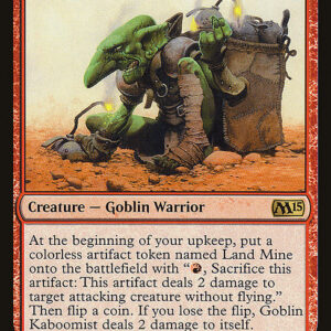 Magic 2015 - 144 - Goblin Kaboomist - Rare - R - Foil