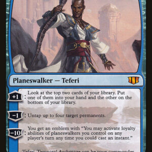 Commander 2014 - 19 - Teferi, Temporal Archmage - Mythic - U - Non-foil (Front)