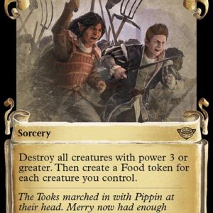 The Lord of the Rings: Tales of Middle-earth - 453 - The Battle of Bywater - Rare - W - Non-foil