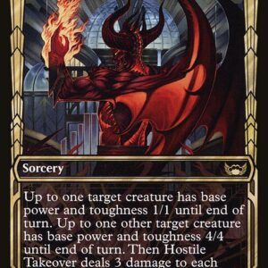 Streets of New Capenna - 310 - Hostile Takeover - Rare - Multi - Non-foil