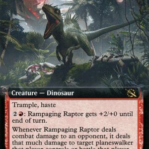 March of the Machine - 366 - Rampaging Raptor - Rare - R - Non-foil