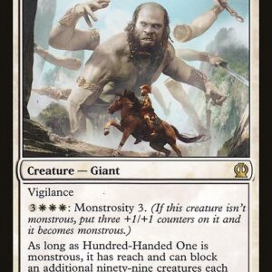 Theros - 20 - Hundred-Handed One - Rare - W - Non-foil (Front)