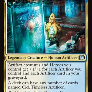 Final Fantasy - 411 - Cid, Timeless Artificer - Uncommon - WU - Non-foil