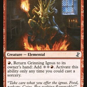 Time Spiral Remastered - 168 - Grinning Ignus - Common - R - Non-foil