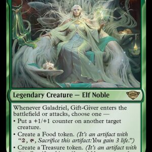 The Lord of the Rings: Tales of Middle-earth - 296 - Galadriel, Gift-Giver - Rare - G - Non-foil