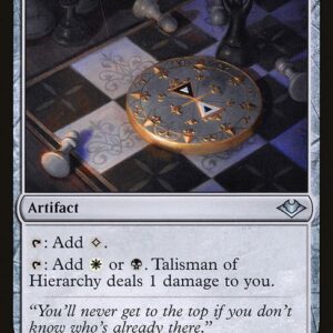 Modern Horizons - 233 - Talisman of Hierarchy - Uncommon - C - Foil