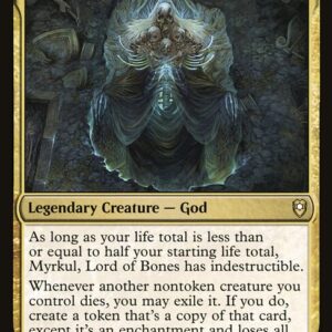 Commander Legends: Battle for Baldur's Gate - 287 - Myrkul, Lord of Bones - Rare - Multi - Foil