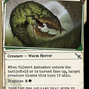 Murders at Karlov Manor - 351 - Culvert Ambusher - Uncommon - G - Non-foil